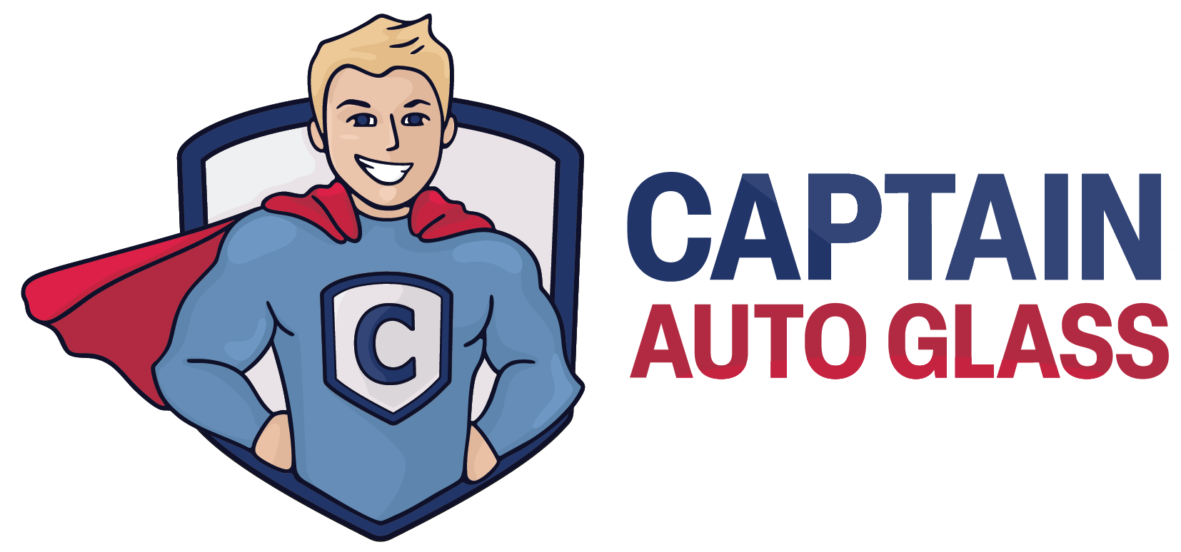 Captain Auto Glass Logo
