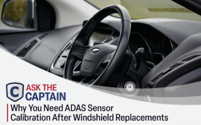 Why You Need ADAS Sensor Calibration After Windshield Replacements