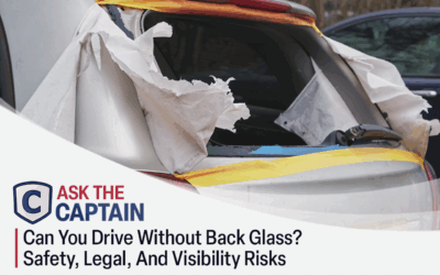 Can You Drive Without Back Glass? Safety, Legal, And Visibility Risks