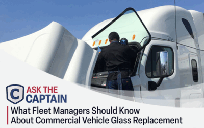 What Fleet Managers Should Know About Commercial Vehicle Glass Replacement