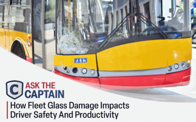 How Fleet Glass Damage Impacts Driver Safety And Productivity