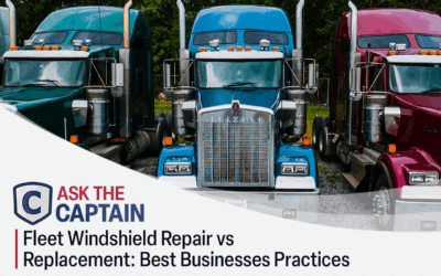 Fleet Windshield Repair vs Replacement: Best Businesses Practices