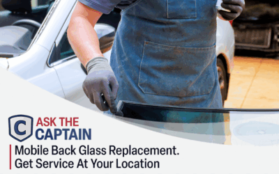 Mobile Back Glass Replacement. Get Service At Your Location