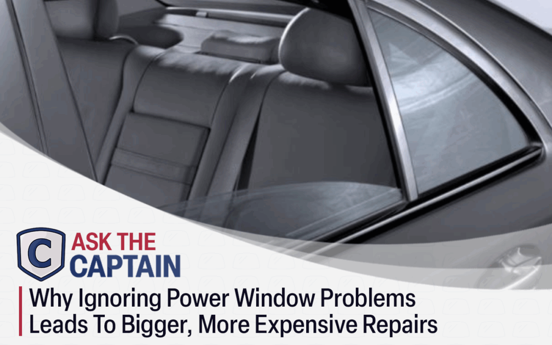 Why Ignoring Power Window Problems Leads To Bigger, More Expensive Repairs