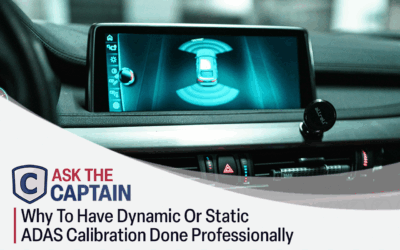 Why To Have Dynamic Or Static ADAS Calibration Done Professionally