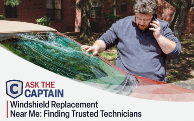 Windshield Replacement Near Me: Finding Trusted Technicians